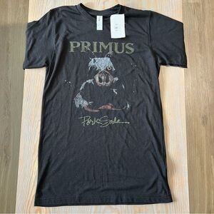 Primus Pork Soda graphic band t in black size small